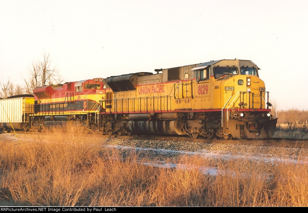 Coal loads roll south